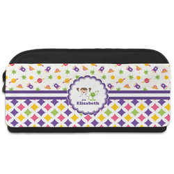 Girl's Space & Geometric Print Shoe Bag (Personalized)