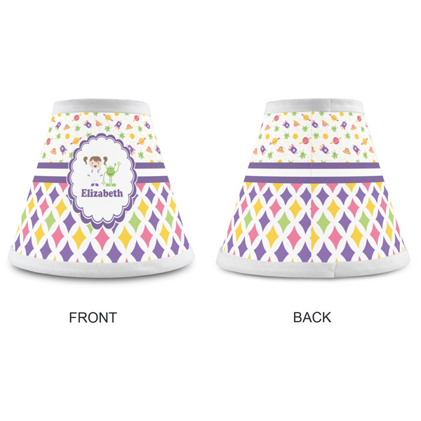 Girl's Space & Geometric Print Small Chandelier Lamp - Approval