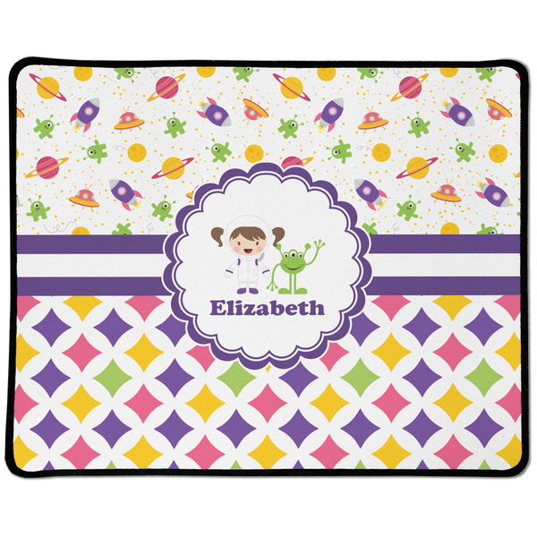 Girl's Space & Geometric Print Small Gaming Mats - APPROVAL