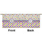 Girl's Space & Geometric Print Small Zipper Pouch Approval (Front and Back)
