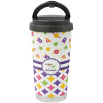 Girl's Space & Geometric Print Stainless Steel Coffee Tumbler (Personalized)