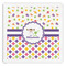 Girl's Space & Geometric Print Paper Dinner Napkin - Front View