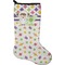 Girl's Space & Geometric Print Holiday Stocking - Neoprene