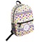 Girl's Space & Geometric Print Student Backpack Front