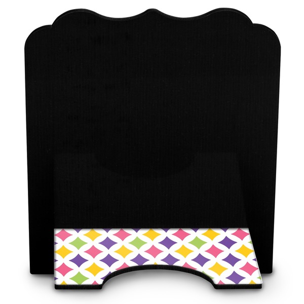 Girl's Space & Geometric Print Stylized Tablet Stand - Back