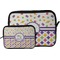 Girl's Space & Geometric Print Tablet Sleeve (Size Comparison)
