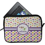 Girl's Space & Geometric Print Tablet Case / Sleeve (Personalized)