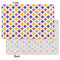 Girl's Space & Geometric Print Tissue Paper - Heavyweight - Small - Front & Back