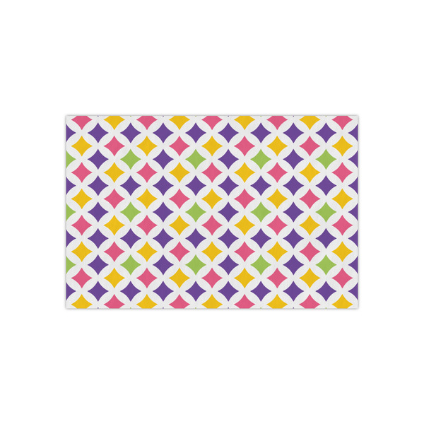 Custom Girl's Space & Geometric Print Tissue Paper Sheets - Small - Heavyweight