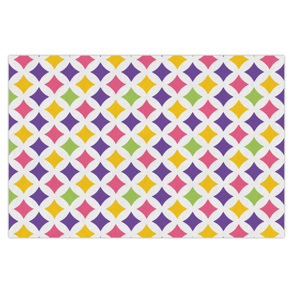 Custom Girl's Space & Geometric Print Tissue Paper Sheets - X-Large - Heavyweight