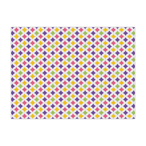 Custom Girl's Space & Geometric Print Tissue Paper Sheets - Large - Lightweight