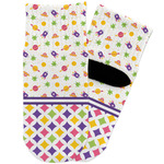 Girl's Space & Geometric Print Toddler Ankle Socks