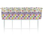 Girl's Space & Geometric Print Valance (Personalized)