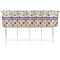Girl's Space & Geometric Print Valance
