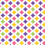 Girl's Space & Geometric Print Wallpaper & Surface Covering (Water Activated 24"x 24" Sample)