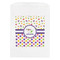 Girl's Space & Geometric Print White Treat Bag - Front View