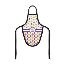 Girl's Space & Geometric Print Bottle Apron (Personalized)