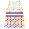 Girl's Space & Geometric Print Womens Racerback Tank Top - 2X Large
