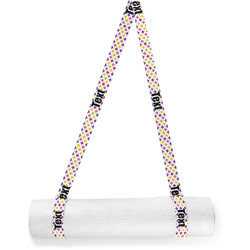 Girl's Space & Geometric Print Yoga Mat Strap (Personalized)
