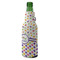 Girl's Space & Geometric Print Zipper Bottle Cooler - ANGLE (bottle)