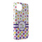 Girl's Space & Geometric Print iPhone 14 Pro Max Case - Angle