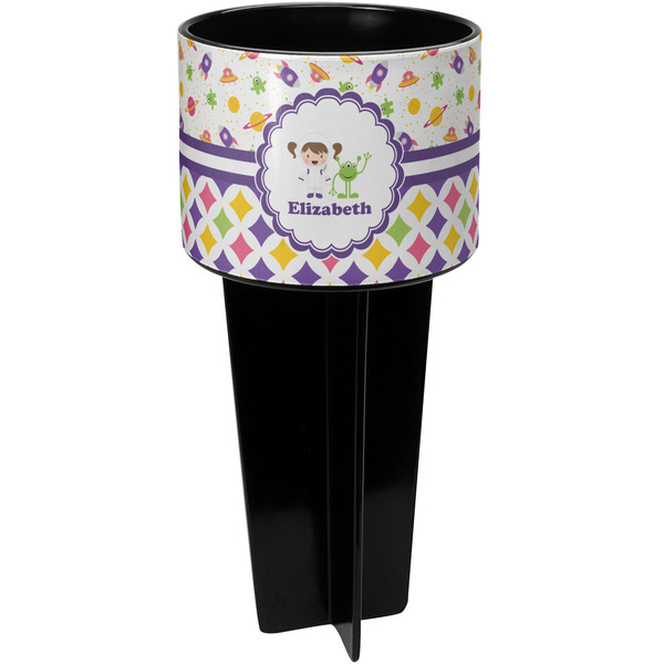 Girl's Space & Geometric Print spiker_black_apvl