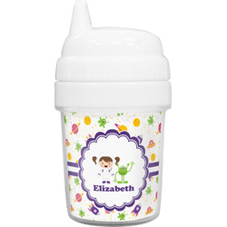 Girls Space Themed Baby Sippy Cup (Personalized)