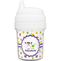 Girls Space Themed Baby Sippy Cup (Personalized)