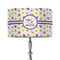 Girls Space Themed 12" Drum Lampshade - ON STAND (Fabric)