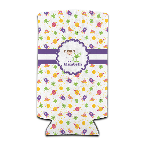 Girls Space Themed 12oz Tall Can Sleeve - Set of 4 - FRONT