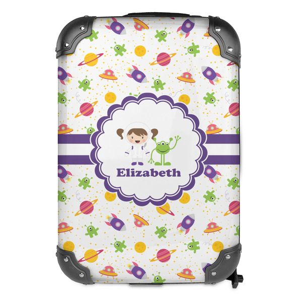 Girls Space Themed 13" Hard Shell Backpacks - FRONT