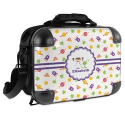 Girls Space Themed Hard Shell Briefcase (Personalized)