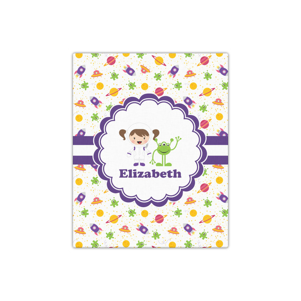 Girls Space Themed 16x20 - Canvas Print - Front View