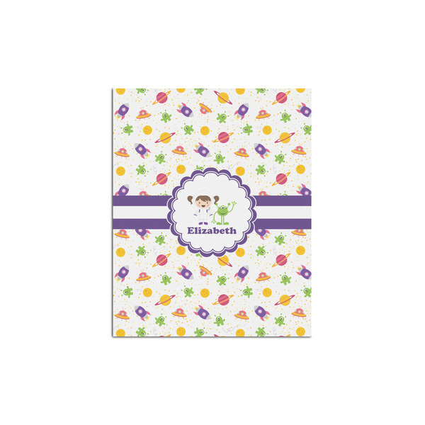 Custom Girls Space Themed Posters - Matte - 16x20 (Personalized)