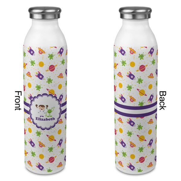 Girls Space Themed 20oz Water Bottles - Full Print - Approval