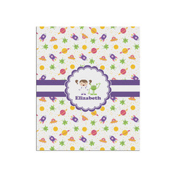 Girls Space Themed Poster - Matte - 20x24 (Personalized)