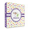 Girls Space Themed 3 Ring Binders - Full Wrap - 2" - FRONT