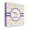 Girls Space Themed 3 Ring Binder - Full Wrap - 2" (Personalized)