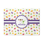 Girls Space Themed 5' x 7' Patio Rug (Personalized)