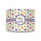 Girls Space Themed 8" Drum Lampshade - FRONT (Poly Film)