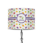 Girls Space Themed 8" Drum Lamp Shade - Poly-film (Personalized)