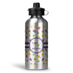 Girls Space Themed Water Bottles - 20 oz - Aluminum (Personalized)