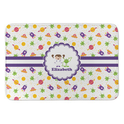 Girls Space Themed Anti-Fatigue Kitchen Mat (Personalized)