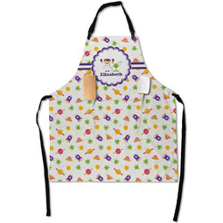 Girls Space Themed Apron With Pockets w/ Name or Text