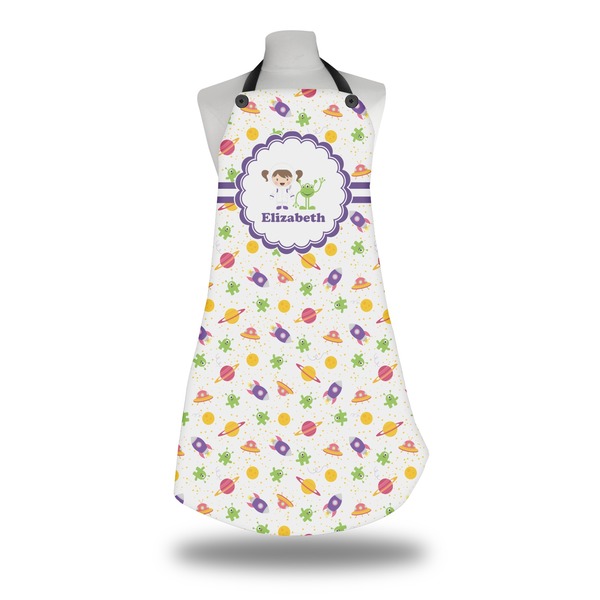 Custom Girls Space Themed Apron w/ Name or Text