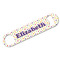 Girls Space Themed Bar Bottle Opener - White w/ Name or Text
