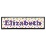 Girls Space Themed Bar Mat (Personalized)