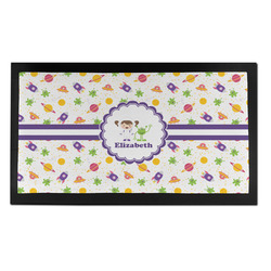 Girls Space Themed Bar Mat - Small (Personalized)