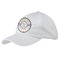 Girls Space Themed Baseball Cap - White (Personalized)