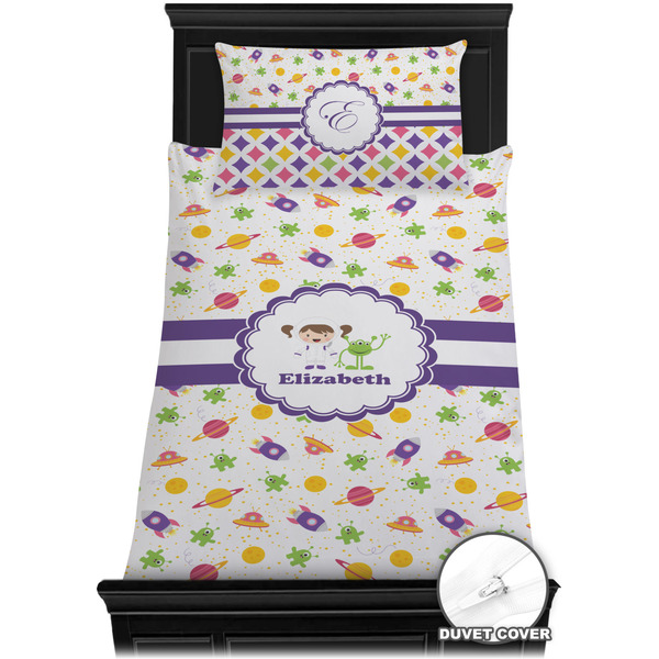 Girls Space Themed Bedding Set (TwinXL) - Duvet